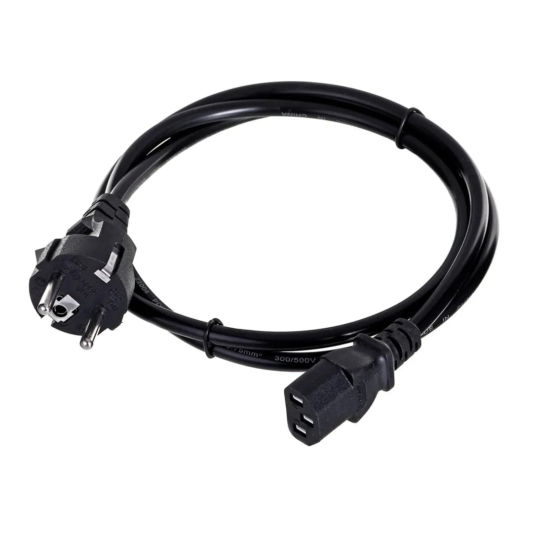 Savio Kabel CL-89 (C13, IEC C13, IEC 320 C13 - Schuko M; 1,2m; kolor czarny)