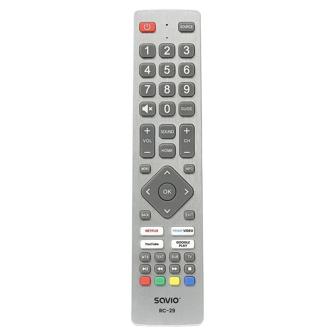 Savio PILOT UNIWERSALNY/ZAMIENNIK DO TV SHARP - SMART TV RC-29, zdjęcie 1 z 4