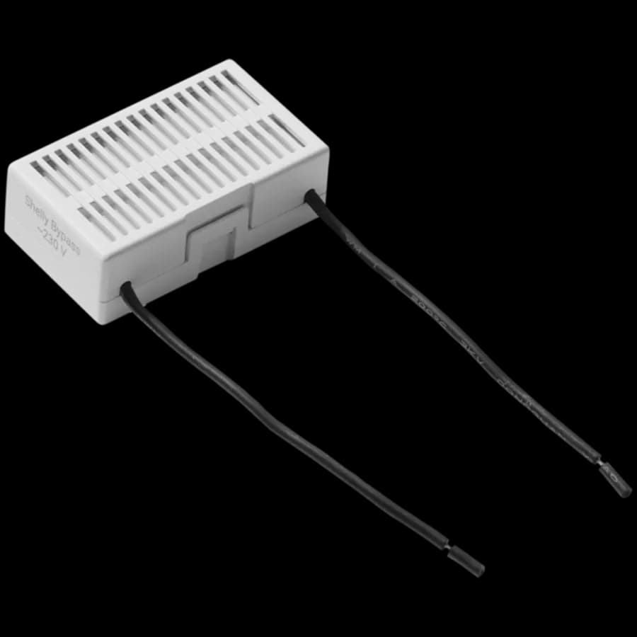 Shelly Bypass obejscie do mniej niż 20 W przy napięciu 240 V AC