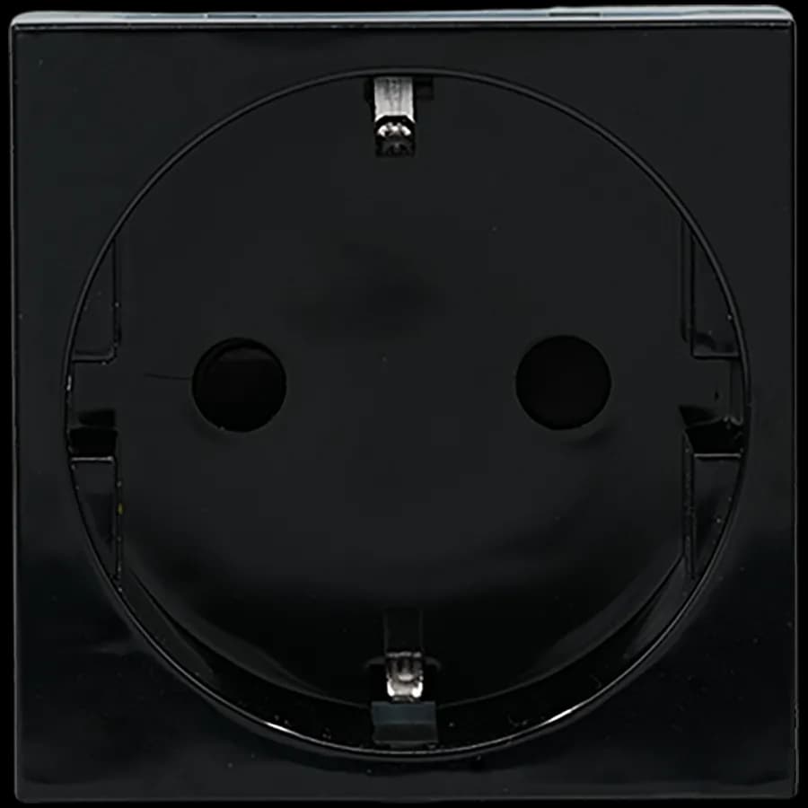 Shelly Socket for Wall Display Stand Black Stojak na inteligentne gniazdko czarne, zdjęcie 1 z 2