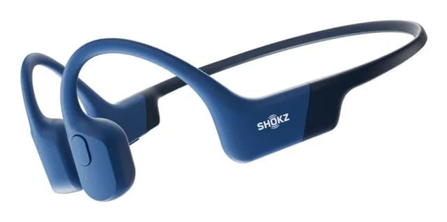 Shokz Słuchawki bezprzewodowe kostne OpenRun USB-C niebieskie, zdjęcie 1 z 4