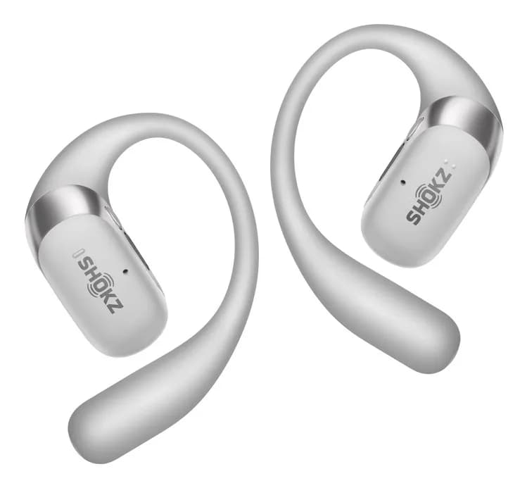 Shokz Słuchawki douszne bezprzewodowe OpenFit 2+ szare, zdjęcie 1 z 5