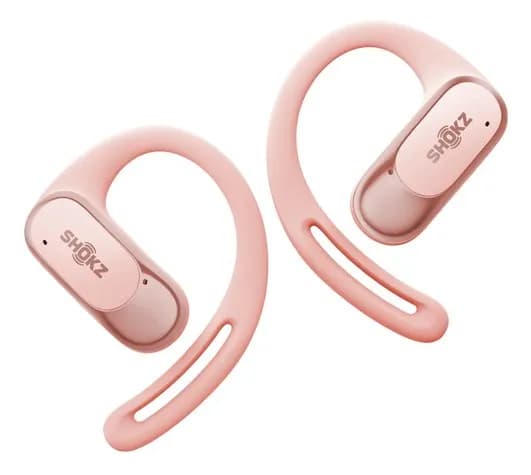 Shokz Słuchawki douszne bezprzewodowe OpenFit Air różowe, zdjęcie 1 z 5