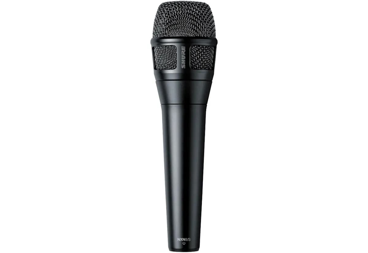 Shure NXN8/S - Mikrofon dynamiczny Nexadyne, Superkardioidalny ze złączem XLR, czarny, zdjęcie 1 z 4
