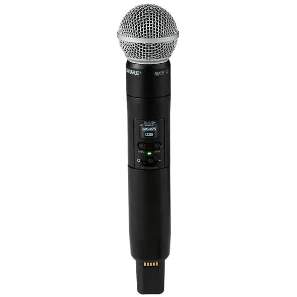 Shure SLXD2+/58=-G65 - Nadajnik "do ręki" z kapsułą SM58 (470-606 MHz)
