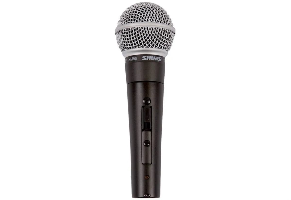 Shure SM58SE - Mikrofon dynamiczny, kardioidalny, wokalny z wyłącznikiem