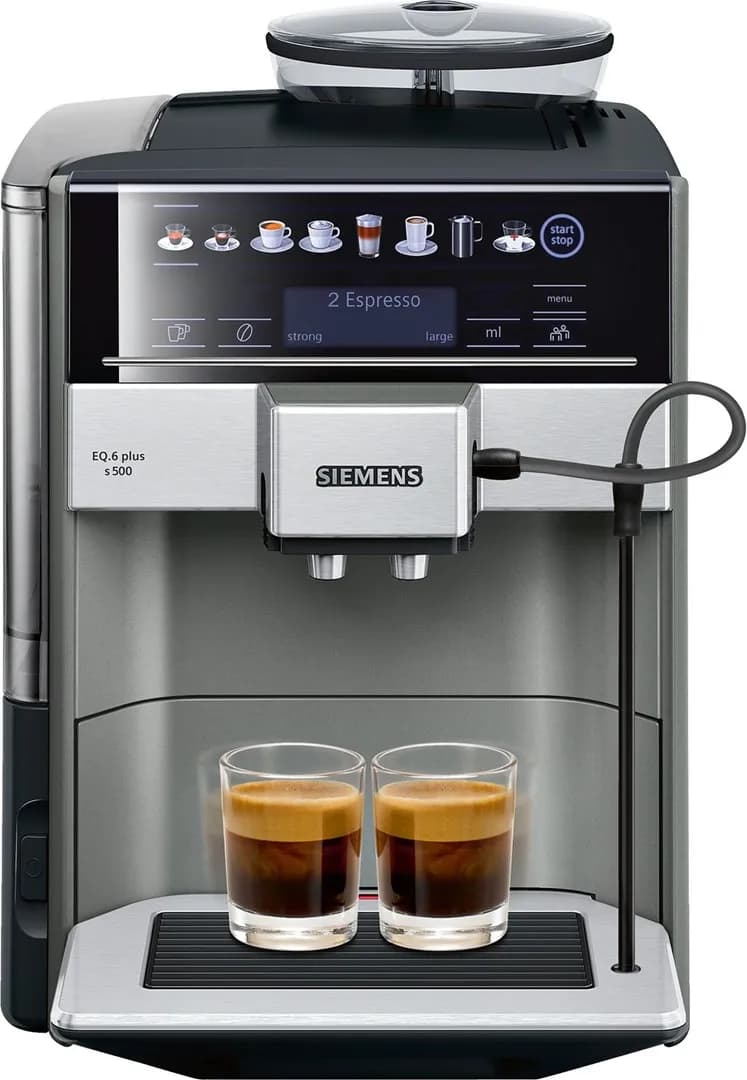Siemens Automatyczny ekspres do kawy EQ6 Plus s500 TE655203RW morning haze | 19bar