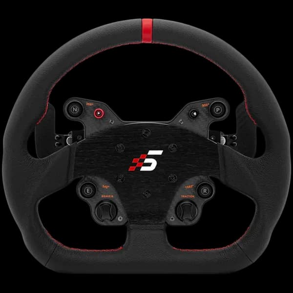 Simagic Kierownica GT1 D-typ 330mm, QR70, magnetyczne łopatki, skóra, S211