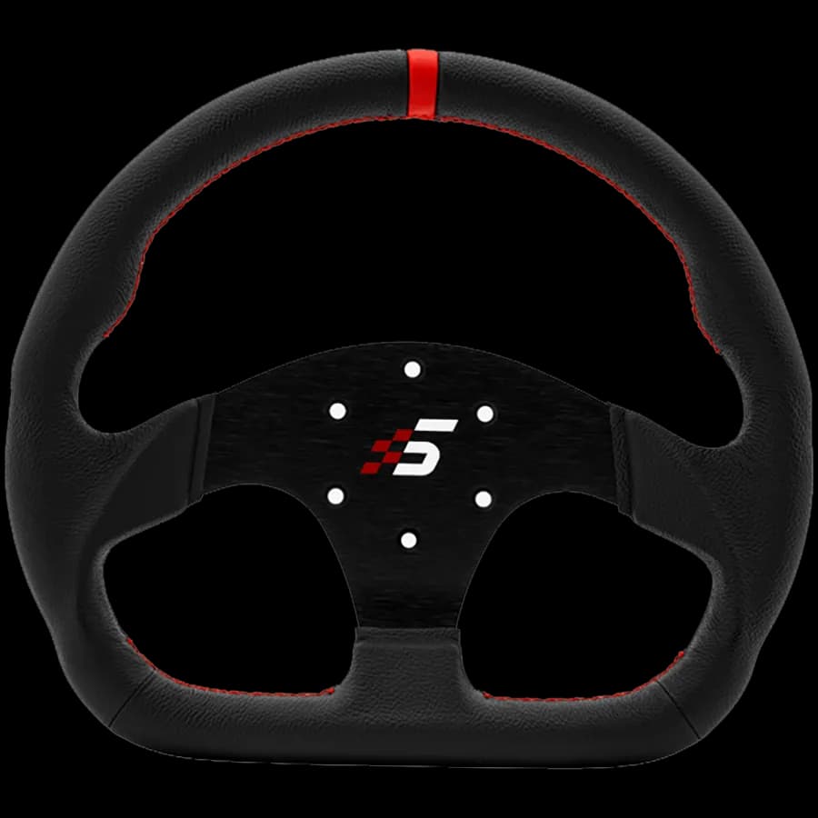 Simagic Obręcz kierownicy 325 mm D-typ, pasuje: GT Pro Hub(K), skóra, S408