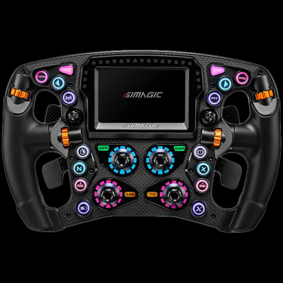Simagic Zeus Formula Steering Wheel, 280 mm, 5mm carbon fiber, CNC aluminum, zdjęcie 1 z 4