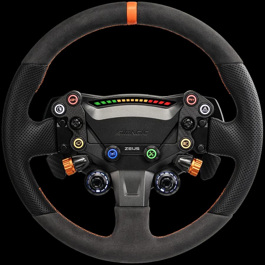 Simagic Zeus Sport Steering Wheel, 320 mm, modular design, 7 swappable grips