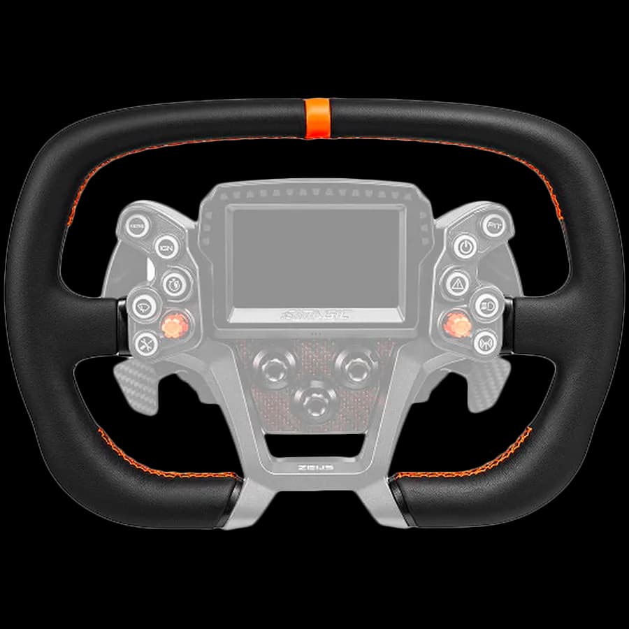 Simagic ZGT-320MS (Leather), 320 mm Modern GT Square, modern profile, pro racing, zdjęcie 1 z 2