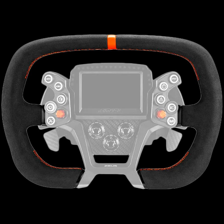 Simagic ZGT-320MS (Suede), 320 mm Modern GT Square, aero design, tactical control, zdjęcie 1 z 2