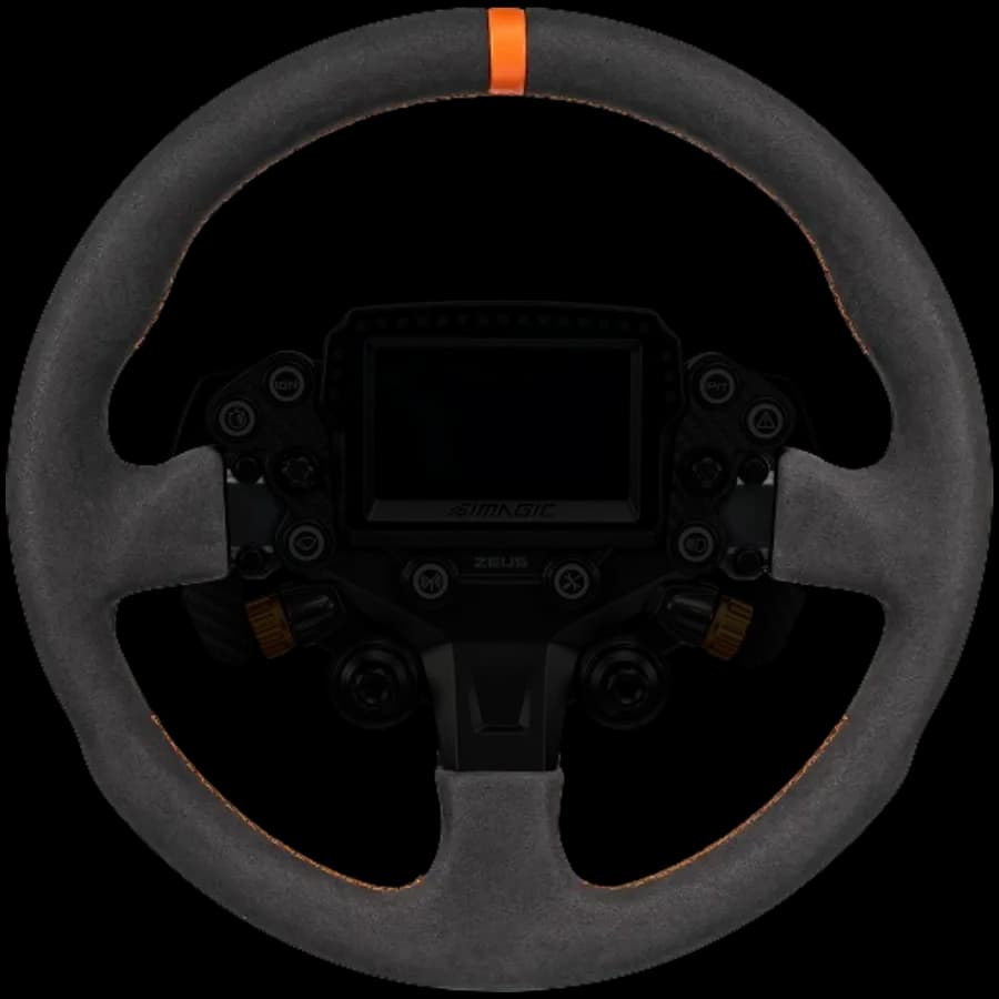 Simagic ZS-330RR (Suede), 330 mm Round, anti-slip, sweat-proof, Rally & Drift, zdjęcie 1 z 2