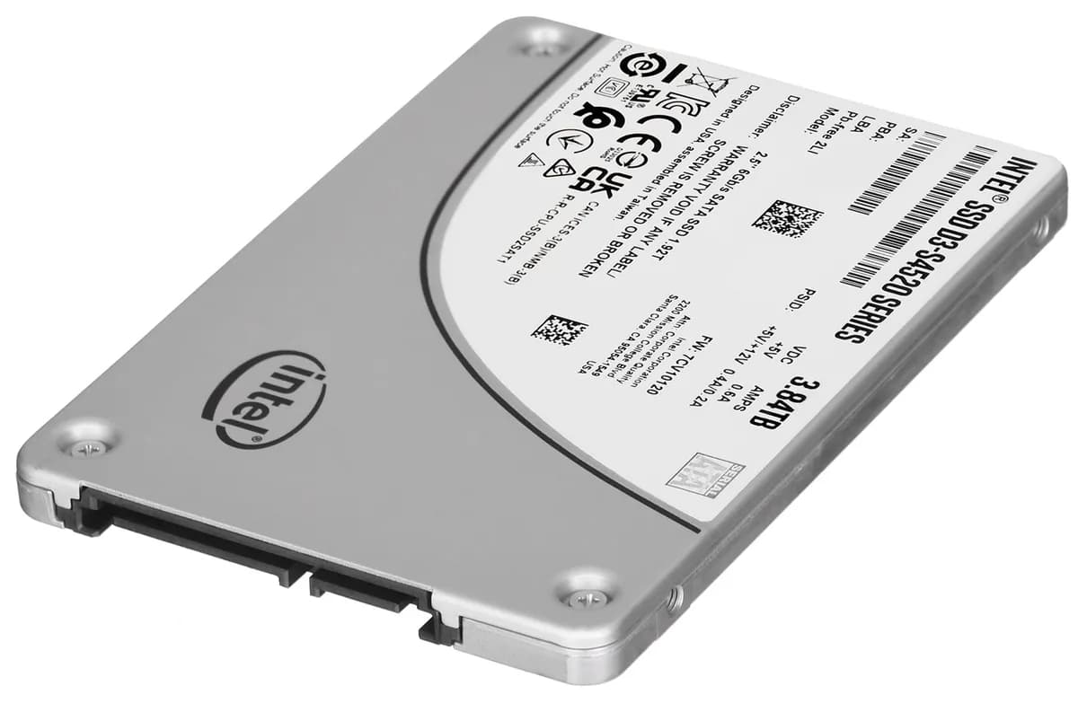 Solidigm Dysk SSD (Intel) S4520 3.84TB SATA 2.5" SSDSC2KB038TZ01 (DWPD up to 3), zdjęcie 1 z 4