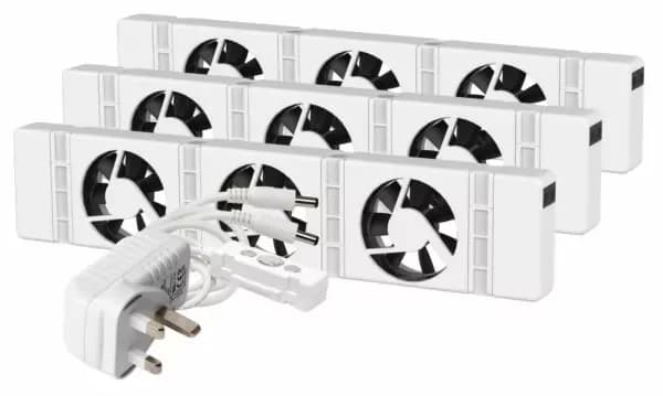 Speed Comfort SpeedComfort Wentylator grzejnikowy Trio-Set, zdjęcie 1 z 5