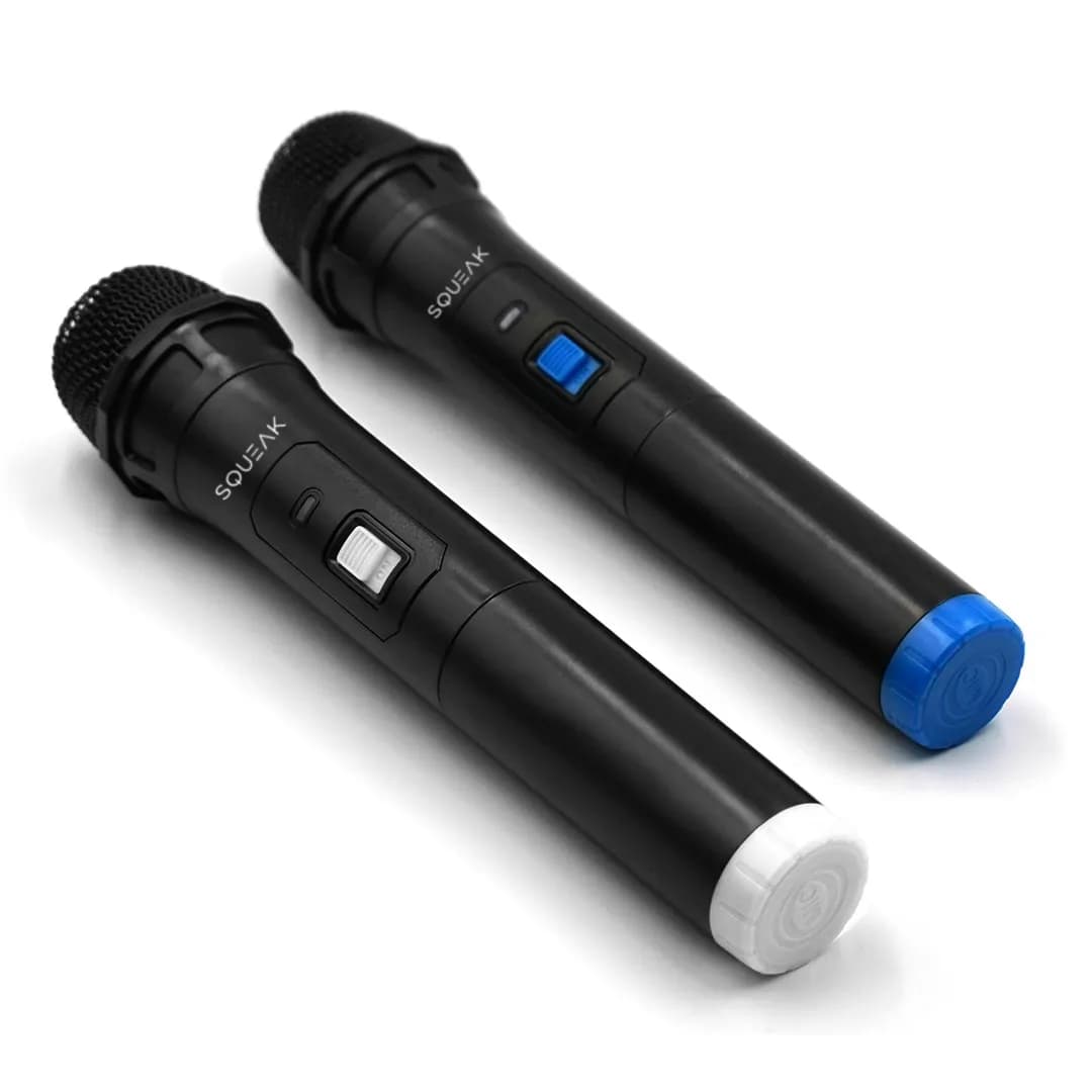 Squeak ZESTAW MIKROFONÓW DO KARAOKE VOCALDUO 2,4G SQ1007, zdjęcie 1 z 9