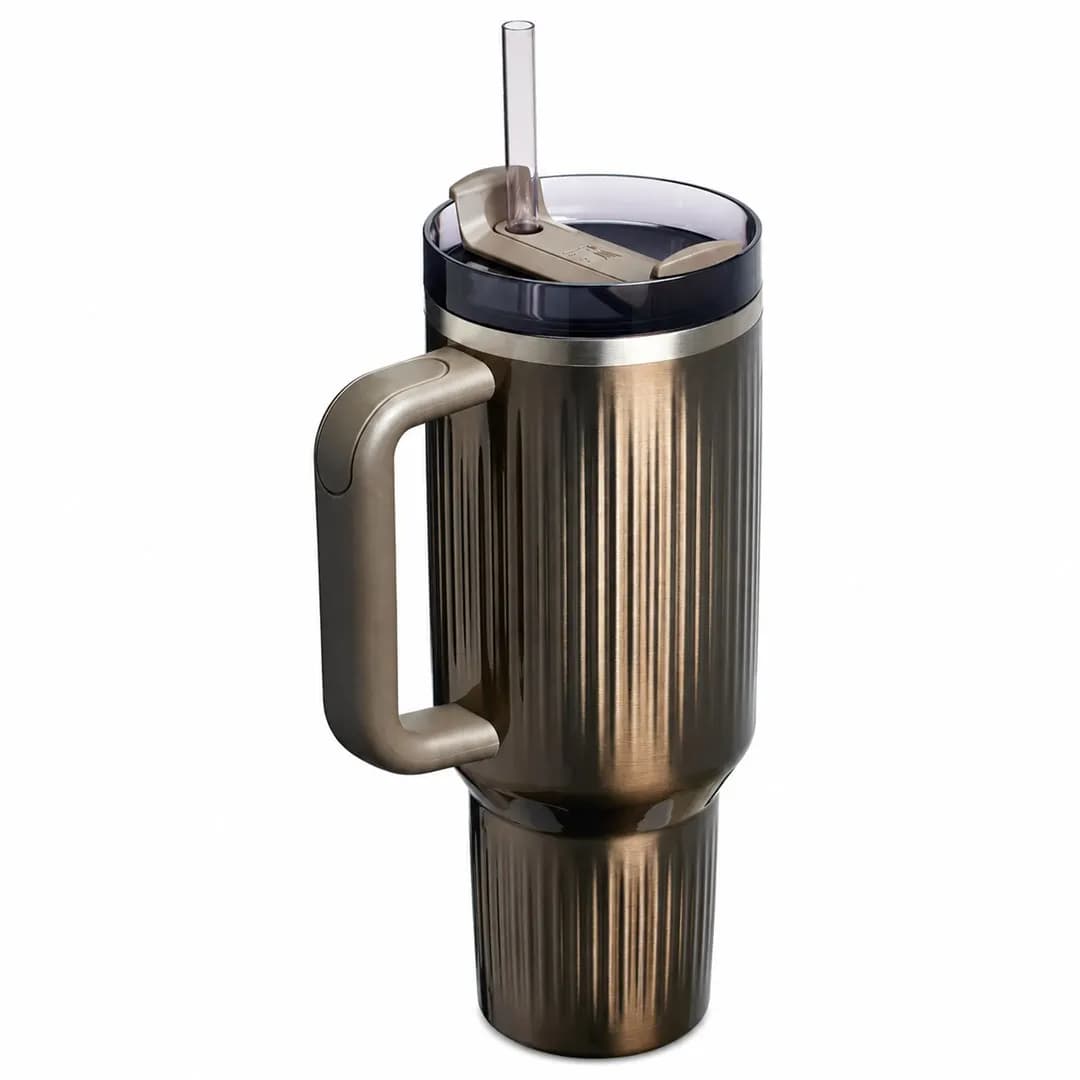 Stanley Kubek termiczny Quencher H2.O Fluted 1.18L GunMetal Shine, zdjęcie 1 z 3