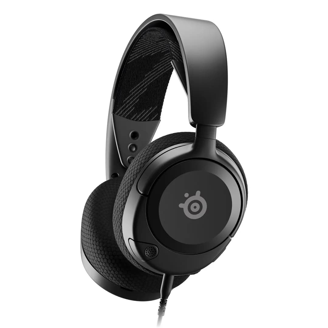 Steelseries Słuchawki Arctis Nova 1 Black PC Odnowione, zdjęcie 1 z 12