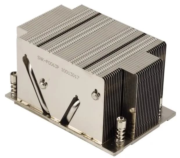 Supermicro Chłodzenie do procesora SNK-P0063P (2U Passive CPU Heat Sink for AMD Socket SP3, zdjęcie 1 z 3