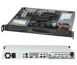 Supermicro Obudowa serwerowa CSE-512F-350B1 (Black 1U 512 Chassis W, 350W PWS,HF,RoHS/REACH)