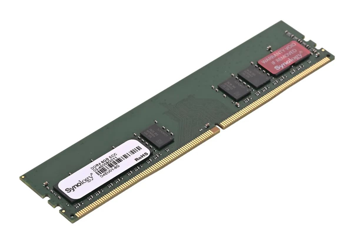 Synology 8GB DDR4 ECC Unbuffered DIMM (FS2500, RS2423RP+, RS2423+) D4EU01-8G, zdjęcie 1 z 6