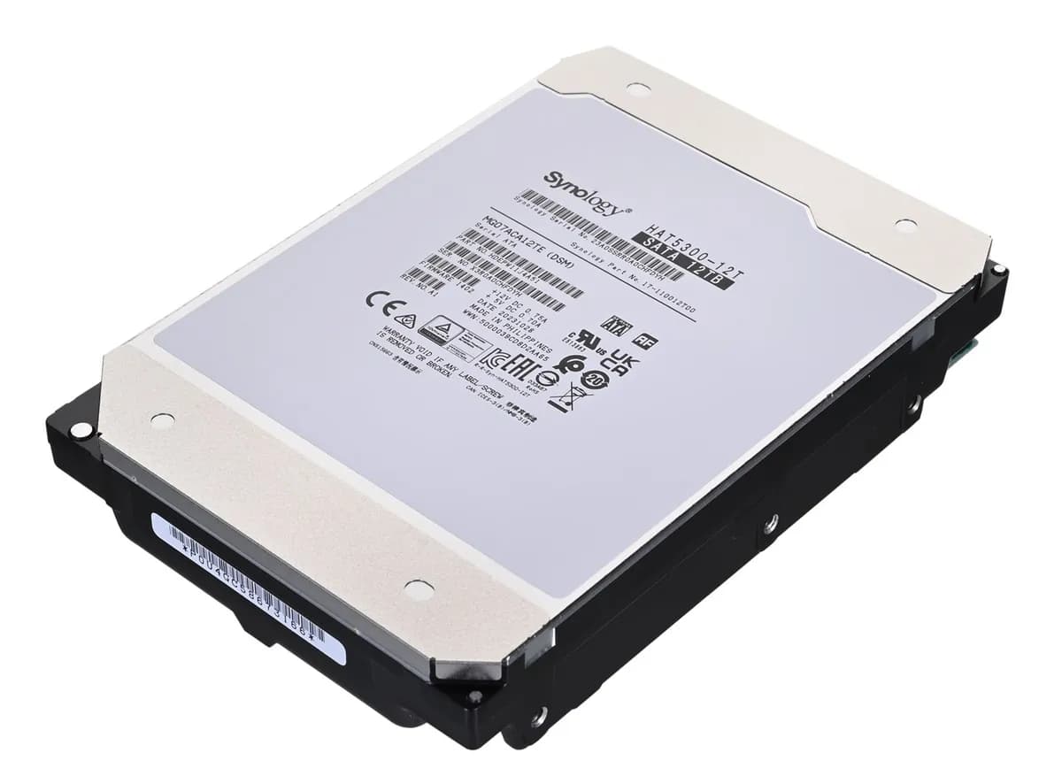Synology HDD Enterprise (12TB; 3.5"; SATA) HAT5300-12T, zdjęcie 1 z 4