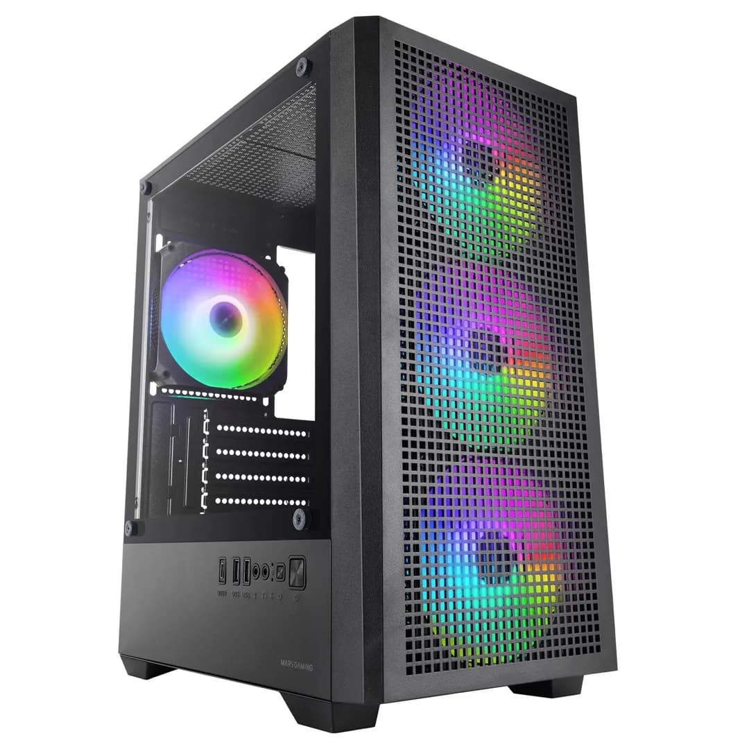 Tacens MARS MC-VECTOR 4xARGB USB-C mATX- obudowa/cases, zdjęcie 1 z 11
