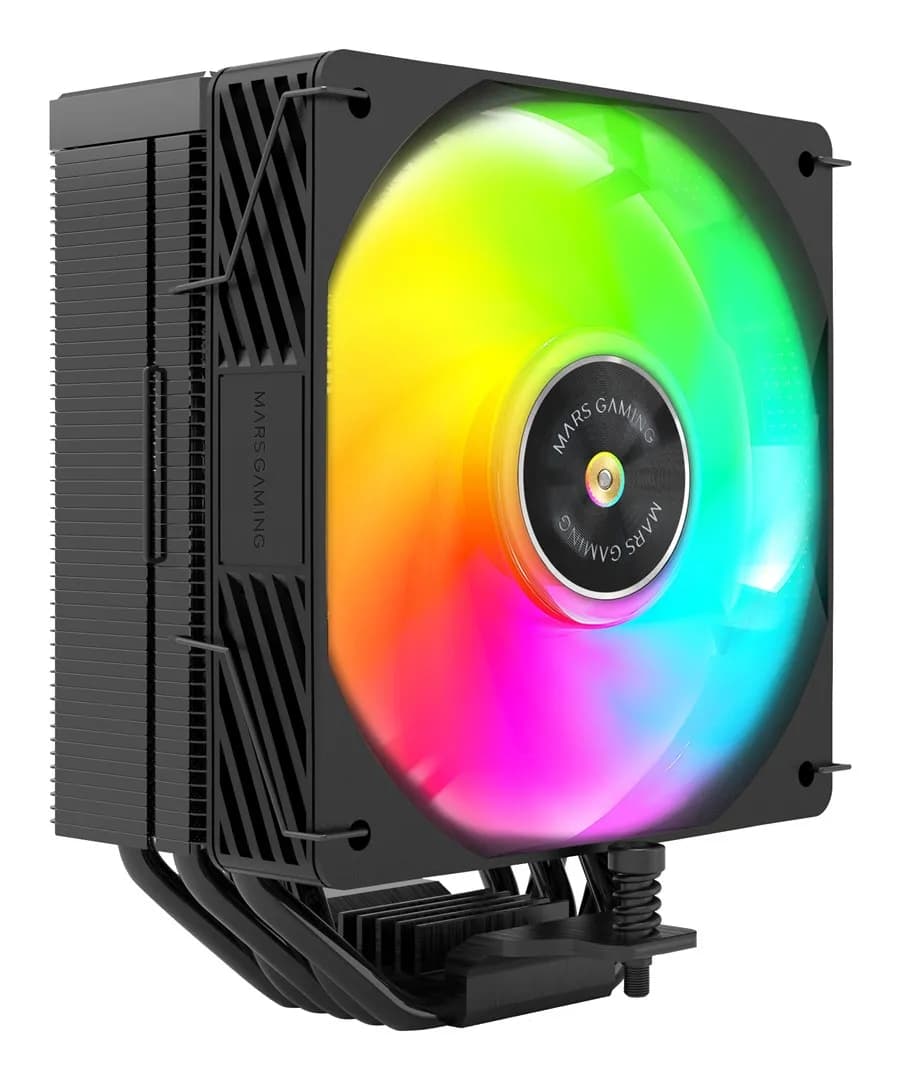 Tacens MARS MCPU-X5ARGB 120 PWM 280W TDP BK- chłodzenie CPU (TACMARS-MCPUX5ARGB), zdjęcie 1 z 3