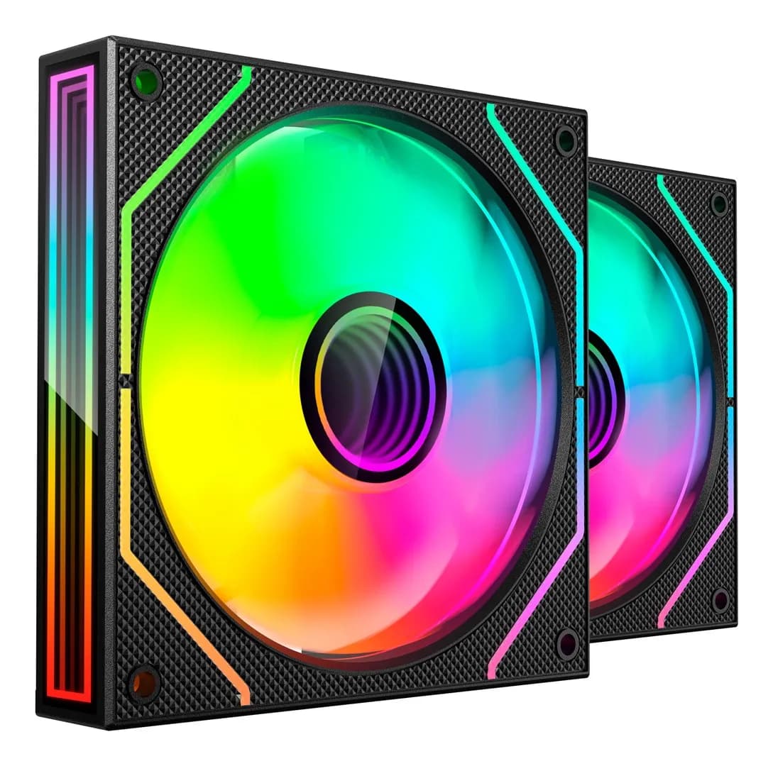 Tacens MARS MF-3DPROX2 FANS 120 ARGB x2 BK-wentylatory, zdjęcie 1 z 4
