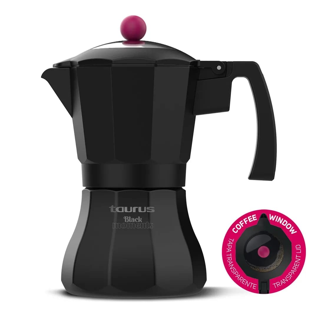 Taurus Kawiarka Black Moments na 6 filiżanek KCP9006I, zdjęcie 1 z 3