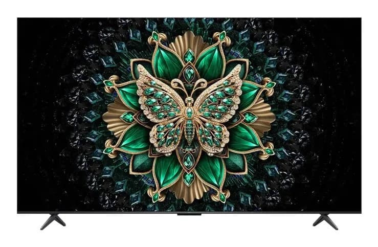 Tcl Telewizor 55C6K QD-Mini LED 55" 4K Ultra HD Google TV Dolby Atmos DVB-T2 Metaliczny, zdjęcie 1 z 7