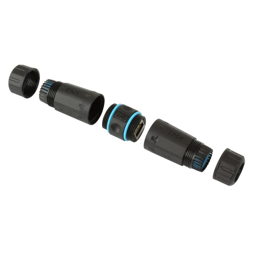 Techly ADAPTER ŁĄCZNIK RJ45 F/F CAT6 F/UTP ZEWNĘTR, zdjęcie 1 z 6