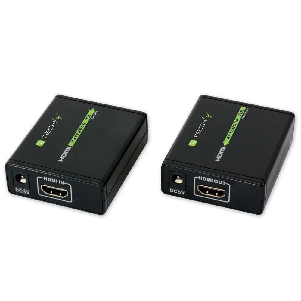 Techly EXTENDER HDMI HD 3D PO RJ45 DO 60M IDATA EXT-E70, zdjęcie 1 z 9