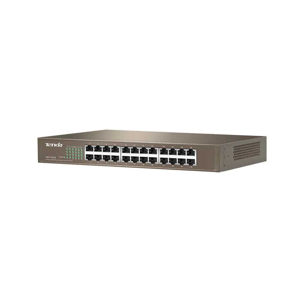 Tenda Switch TEF1024D (24x 10/100Mbps), zdjęcie 1 z 2
