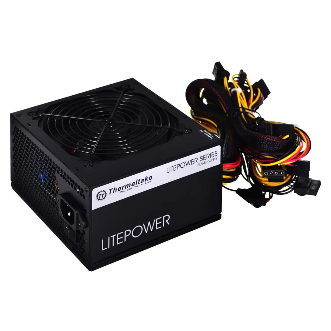 Thermaltake Zasilacz Litepower II Black 550W PS-LTP-0550NPCNEU-2 (Aktywne; 120 mm), zdjęcie 1 z 8
