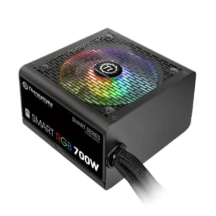 Thermaltake Zasilacz Smart 700W RGB PS-SPR-0700NHSAWE-1 (700 W; Aktywne; 120 mm), zdjęcie 1 z 6