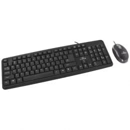 Titanum Zestaw klawiatura + mysz TK106 (USB 2.0; (US); kolor czarny; optyczna), zdjęcie 1 z 5