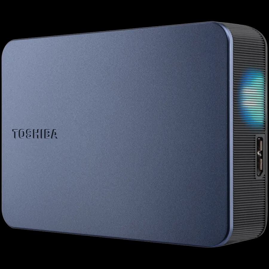 Toshiba HDD Extern TOSHIBA CANVIO Gaming 2TB, 2.5", USB 3.2 Gen1 (5Gbit/s), Dark Grey Metallic