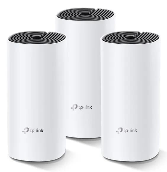TP-Link Access Point bezprzewodowy WiFi DECO M4 3-PACK (300 Mb/s - 802.11 b/g/n, 867 Mb/s -, zdjęcie 1 z 3