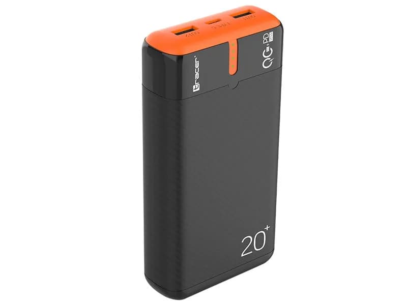 Tracer POWERBANK ENERGEN 20000MAH PD+QC3.0 BO, zdjęcie 1 z 12