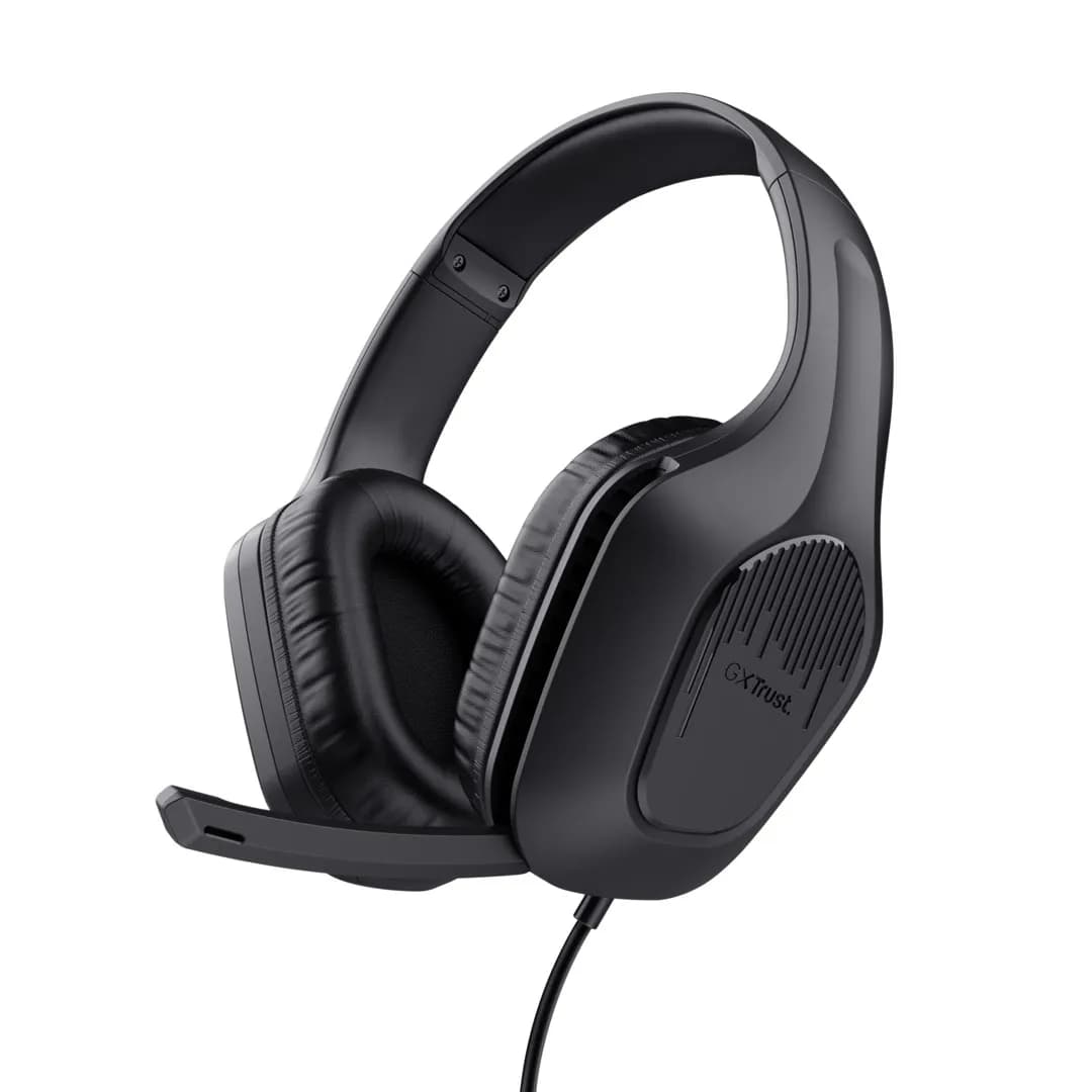 Trust Słuchawki GXT415 ZIROX HEADSET - BLACK (24990), zdjęcie 1 z 9