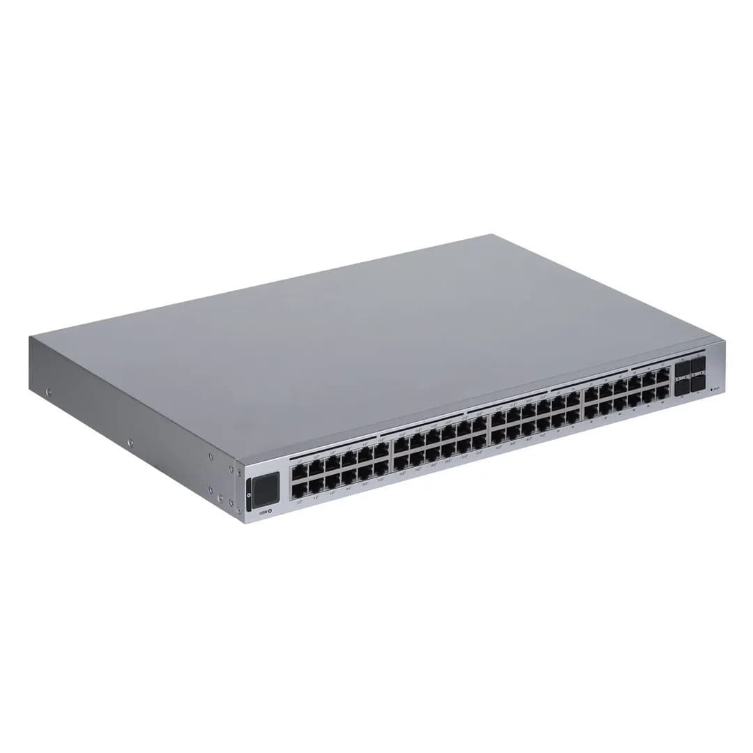 Ubiquiti Switch UniFi Standard 48 PoE 52p PoE ( PoE+: 32;) Managed Gigabit (USW-48-PoE-EU), zdjęcie 1 z 4
