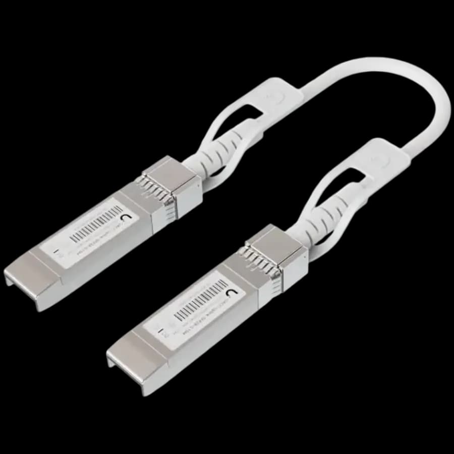 Ubiquiti UACC-Uplink-SFP28-0.3M Direct attach cable with auto link optimization for seamless 1G
