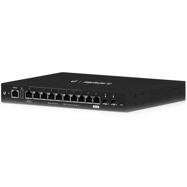 Ubiquiti UniFi EdgeRouter 12 10x GE, 2x SFP, 1x PoE IN, 1x PoE OUT