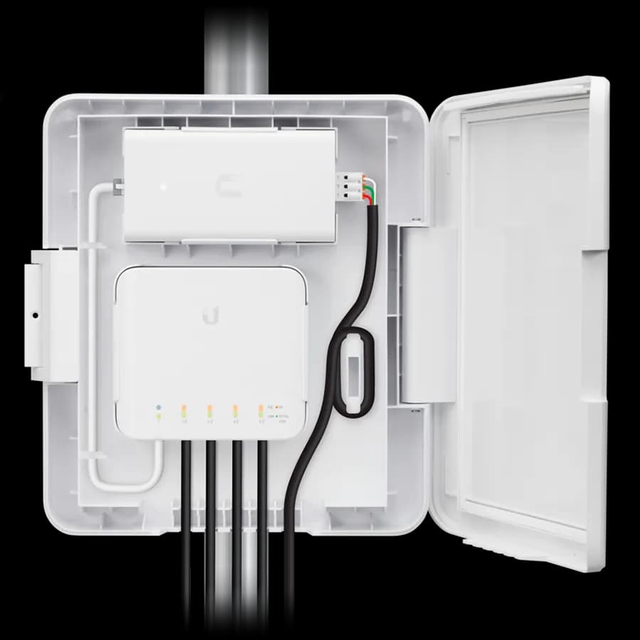 Ubiquiti UniFi Flex, obudowa zewnętrzna na switch, zdjęcie 1 z 5