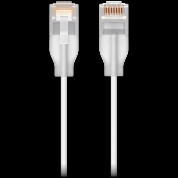 Ubiquiti UniFi patchcord 2.5 GbE and PoE++ RJ45, biały 0,15 m