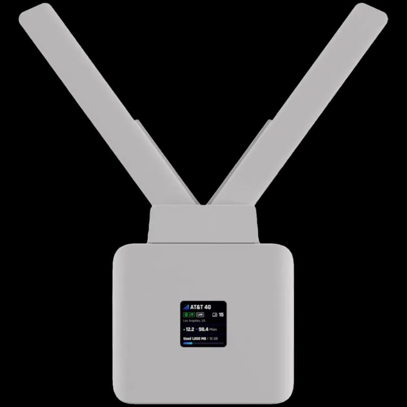 Ubiquiti UniFi Router mobilny LTE, LTE Cat4, 2x RJ45 1Gb/s, WiFi4, GPS, nanoSIM