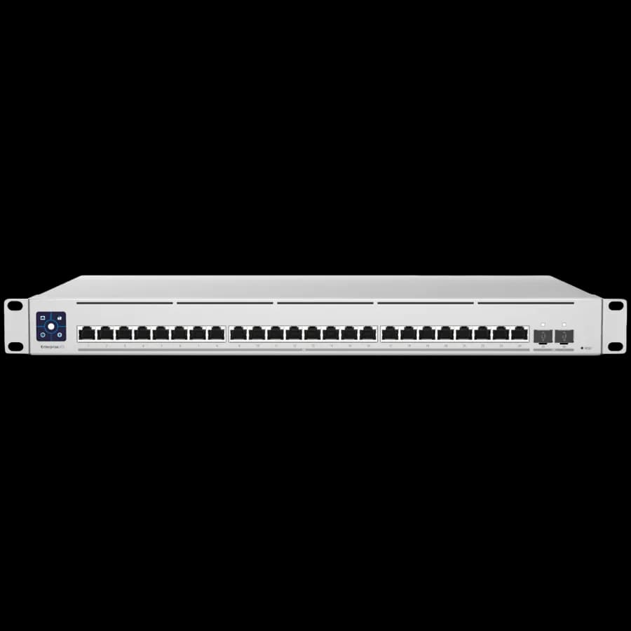Ubiquiti UniFi Switch EnterpriseXG-24, Layer 3, 24 port, (24) 10GbE, (2) 25G SFP28, 100W, zdjęcie 1 z 4
