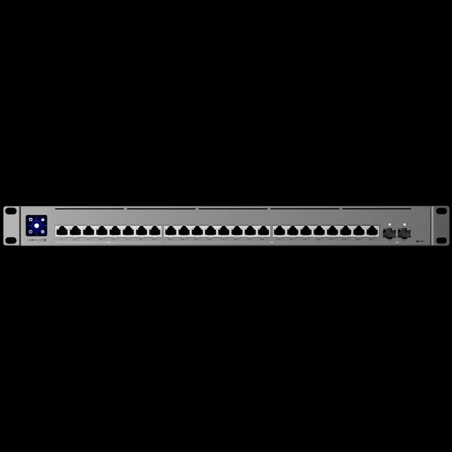 Ubiquiti USW-PRO-XG-24-EU Layer 3 Etherlighting 16x 10 GbE, 8x 2.5 GbE, and 2x 25G SFP28 ports